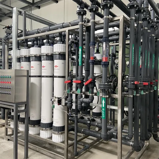 Pure Water Manufacturing Equipment System RO Pretreatment UF Ultrafiltration Device