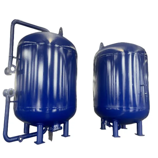 Active Carbon Filter Backwash Sand Filter for Sea Water