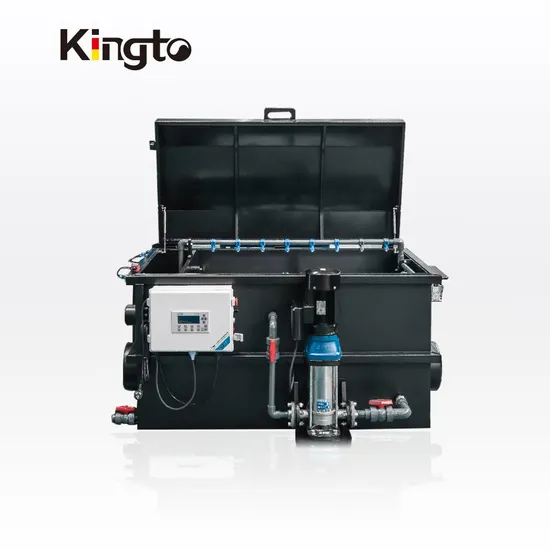 Kingto Automatic Drum Filter for Aquaculture Water & Landscape Pond Water Filtration