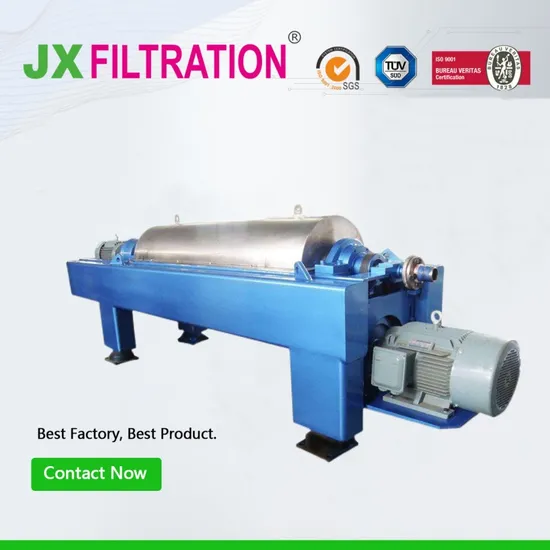 Industrial Horizontal Decanter Centrifuge for Solid-Liquid Separation Solutions Sludge Dewatering Centrifuge