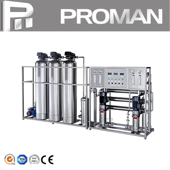 Commercial Drinking Pure Water Reverse Osmosis Purification Processing Equipment RO Well Water Tap Water Treatment System Plant with 304 Stainless Steel Tanks
