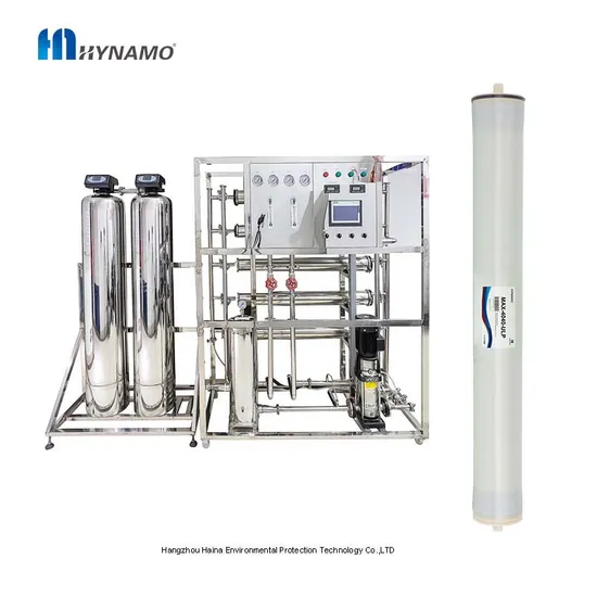 RO Water Plant 1000L/H Industrial Reverse Osmosis System Water Treatment Machine