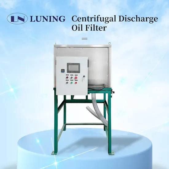 Wholesale High Efficiency Automatic Centrifugal Discharge Water/Oil Filter for Lubricating/Hydraulic/Turbine/Fuel/Diesel/Engine Industrial Oil