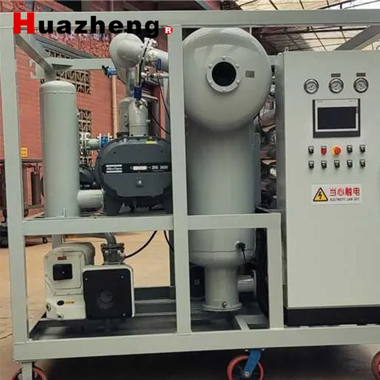 6000L/Hr High Vacuum Dehydrator Oil Purification System for Power Transformer