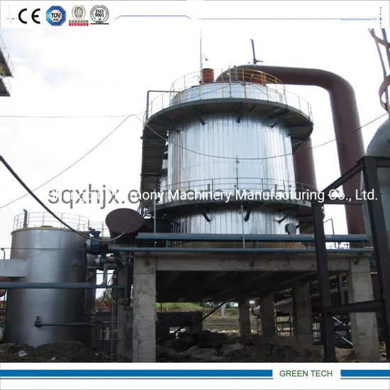 Pollution Free 10ton Used Diesel Oil Refining Machine