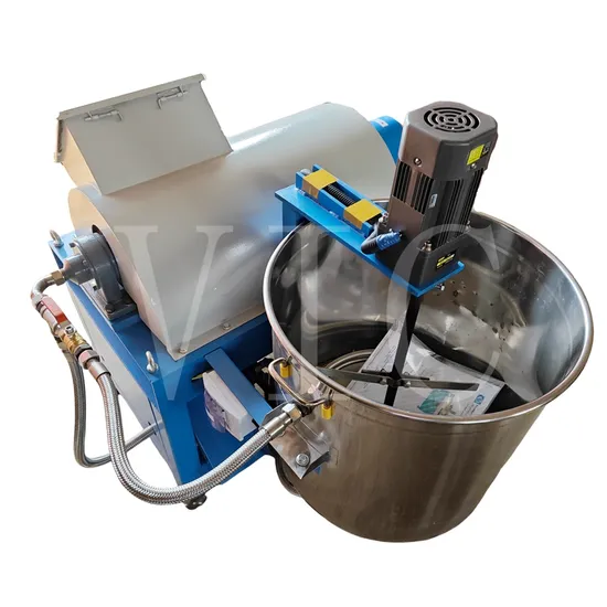 Automatic heating stiriing refining dephosphorization horizontal spiral oil slag residue centrifugal separator