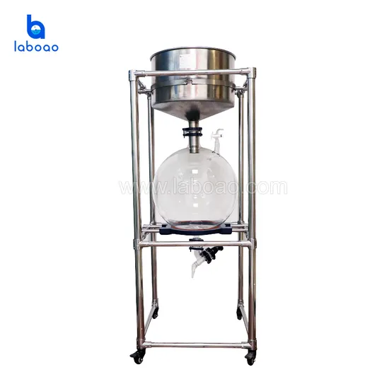 Laboratory Vacuum Filter Stainless Steel Buchner Funnel Suction Filtration for Cbd Oil