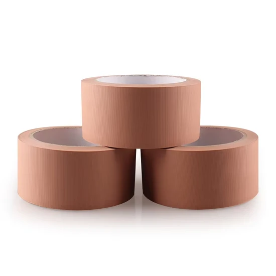 Knife Free PVC Tape Easy Tear Tape 4 Sealing Heat Jumbo Roll Fast Delivery Waterproof Lenqth10m-250mno Bubbles Carton Box