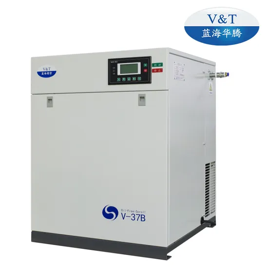 Class 0 Industrial Energy-Efficient Oil-Free Scroll Air Compressor 1500W Emission Volume 0.17/0.12m3/Min
