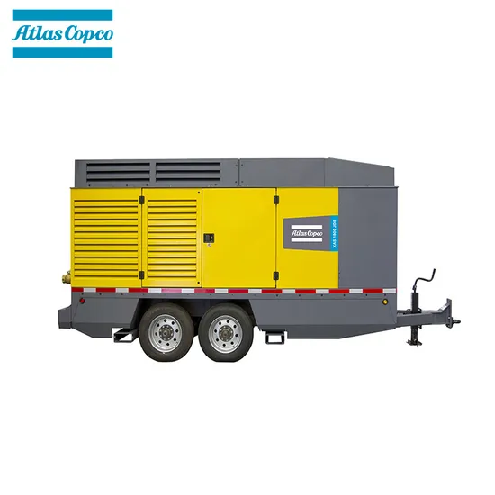 Atlas Copco Multifunctional Portable Mobile Air Compressors Are Light Enough to Be Towed by a Car