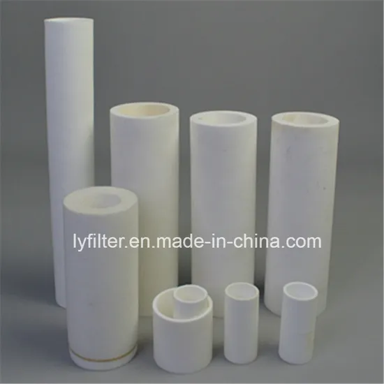 Sintered PE Porous Plastic Tube N2 Nitrogen Filter Air/Gas Cartridge