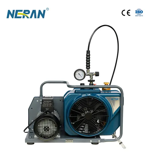 High Pressure Portable 100L/Min Three-Phase Motor Piston Breathing Air Compressor