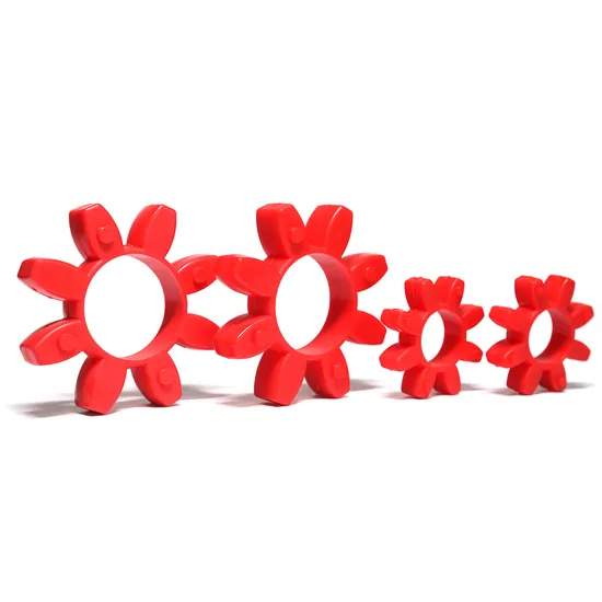Polyurethane Claw Plum Blossom Cushion Coupling Elastic Coupling Buffer Cushion for All Types of Shaft Spider Coupling