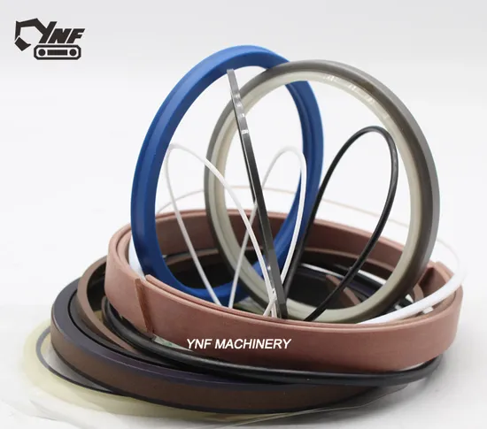 Excavator Parts Oil Seals for Boom Arm Bucket Cylinder Hydraulic Mechanical Seal Kit with Rubber O Ring Sealing Chemical Material