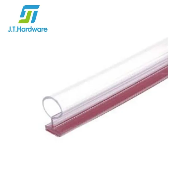 Sliding Shower Door Hardware Bathroom Shower Accessories Tempered Sdlb Clear Translucent Vinyl Bulb PVC Frameless Glass Sealing Trip Shower Door Side Seal
