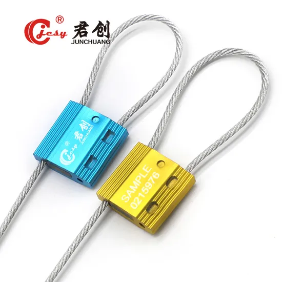 Jccs002 Security Cable Cable Wire Seal Customs Security Container Seals Cable Security Seals Truck Seals