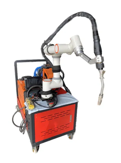 Arc Welding Robot Station, Industrial 6-Axis Welding Robot Arm