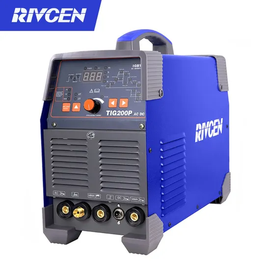 Single Phase AC220V IGBT Inverter Welding Machines, AC DC Pulse TIG Welding Machine, MMA TIG Welding Machine (TIG-200P AC/DC PULSE)