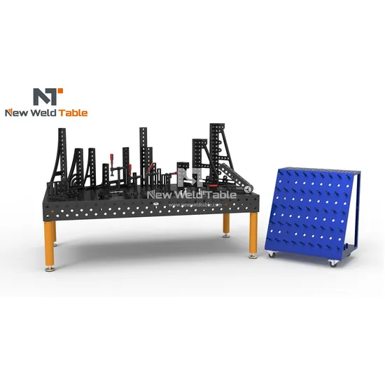 1.0m X 1.0m Sturdy Welding Table with Adjustable Height for Fabrication