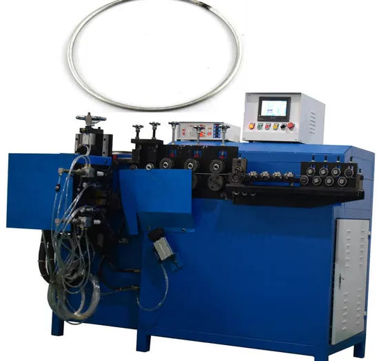 Wire Diameter 2-8mm Automatic Ring Forming Machine Butt Welding Machine