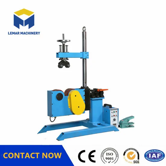 100kg Welding Positioner for Pipes Rotating Tilting Flange Automatic Welding