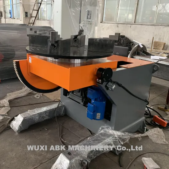 Welding Positioner Rotary Table Turning Table/Tube Pipe Flange Welding Positioner