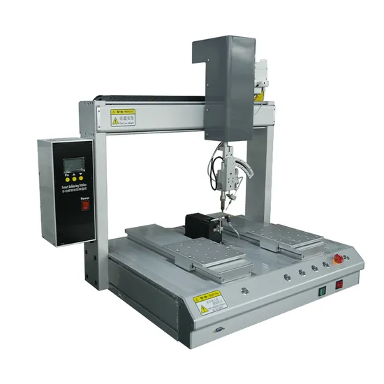 New Automatic Soldering Machine Easy to Operate Full Automatic with Four Axis Three Axis Equipped Motor Engine PLC Pump Bearing