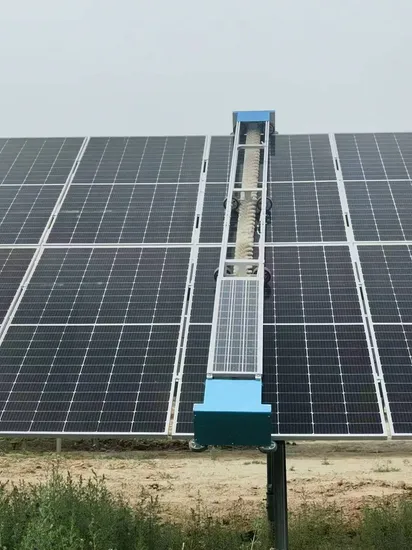 Installation Angle Bigger Than 30 Degrees Solar Cleaning Machine