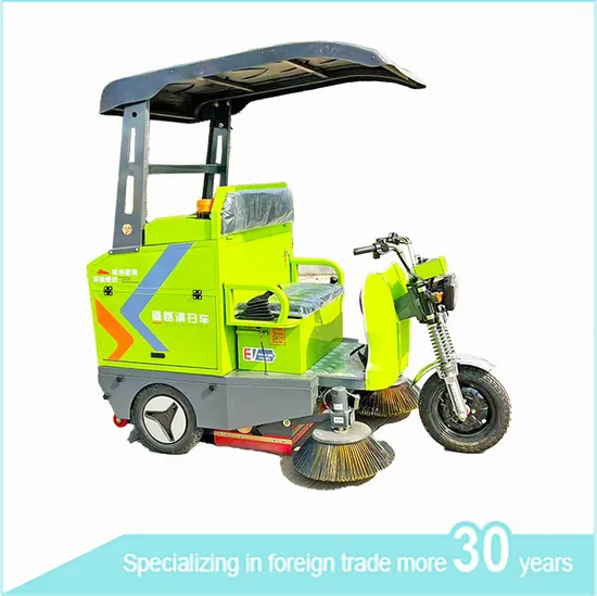 handle-Type Electric Three Wheel Sweeper