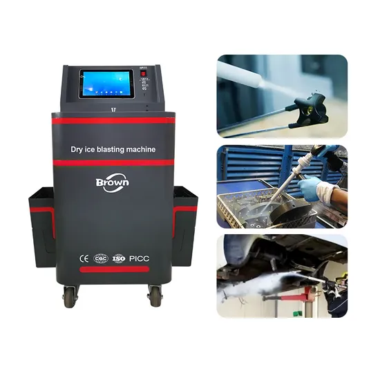 Hot Sell Dry Ice Blasting Machine Industry Dry Ice Cleaner Carbon Cleaning Machine