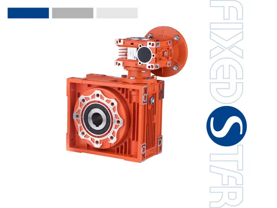 Double Worm Gear Reducer Ratio 1200 Size 40/90 Gearbox for Boat Lift