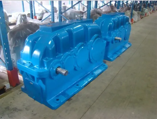 Jiangyin Gearbox Zsy Series Bevel and Cylindrical Gear Reducer