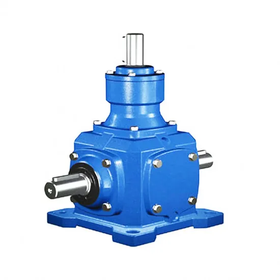 T Series High Precision Two Way Right Angle 90 Degree Reducer Bevel Gearbox
