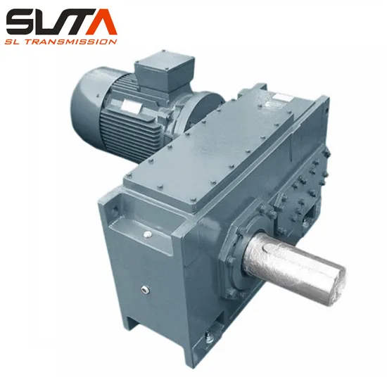 Horizontal Heavy Duty Parallel Shaft Gearbox High Torque Low Speed Helical Transmission Gear Unit