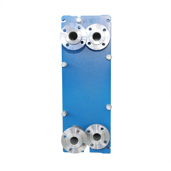 Customized Water Cooled Condenser Brazed Heat Exchanger Copper Brazed Plate Heat Exchanger