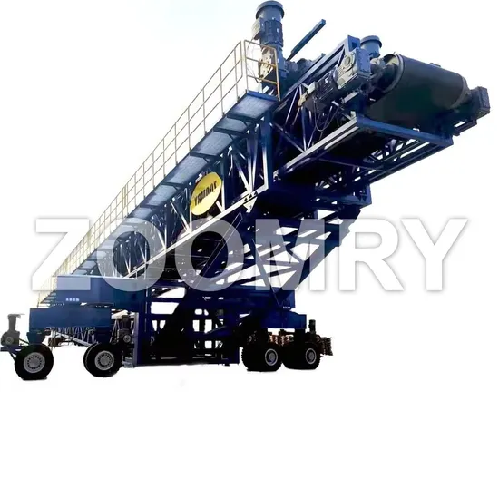 Mobile Telescopic Stacker Portable Radial Stacking Conveyor