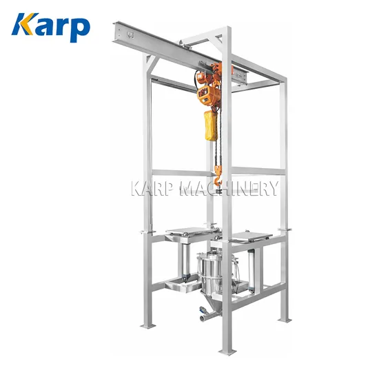 Stainless Steel Bulk Bag Unloader Big Bag Unloading Station