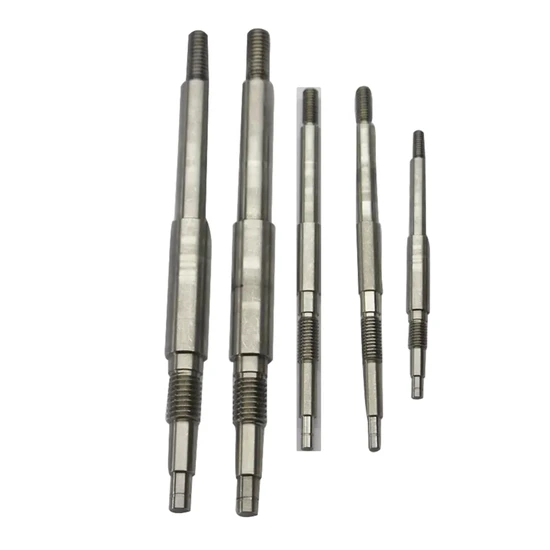 Custom Precision CNC Hardened Chrome Plated Stainless Steel Shaft