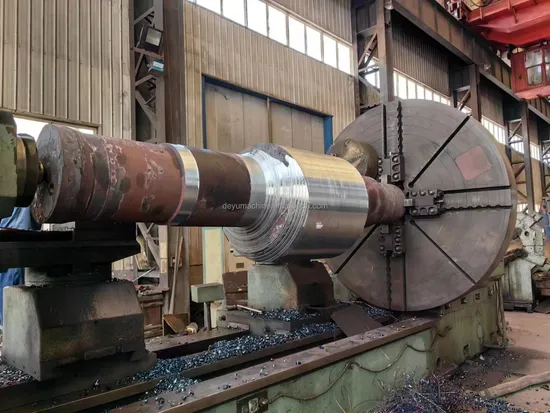 China Excellent Manufacturer Forging Roller Shaft Eccentric Shaft Customized Large Shaft