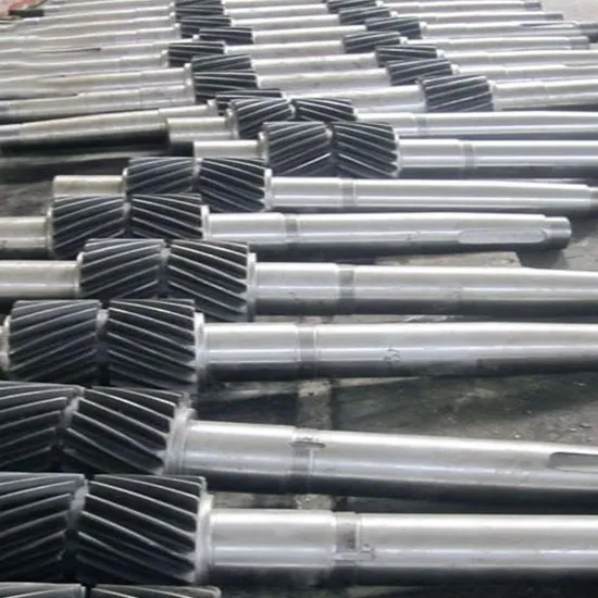 Spiral Bevel Hypoid Precision-Machined CNC Ground Agriculture Marine Double Helical Drive Shaft