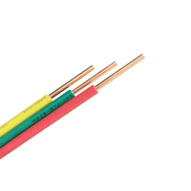 Household PVC/PE Insulation Copper Conductor Distribution Wire