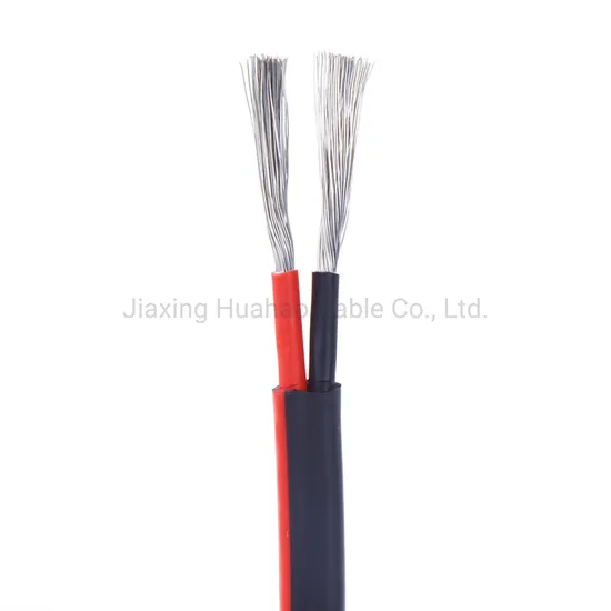 Electric Flexible Copper Condutor PVC Insulated Double PVC Sheath Twin and Earth Flat Cable