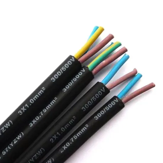 Rvv Copper 3-Core Copper Cable Copper Core Cross-Linked Polyethylene Insulation Flexible Wire and Cable