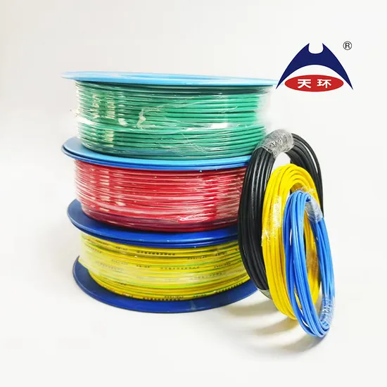CE Certified Low Voltage H07V-U H07V-R 450/750 PVC XLPE Building Wire