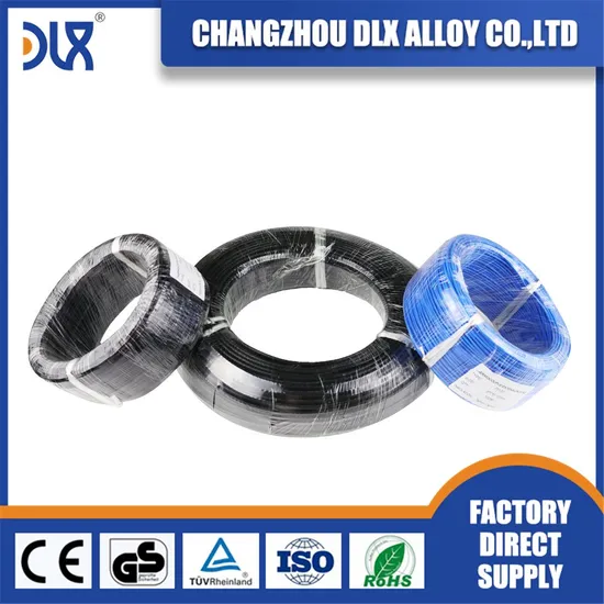 Heat Resistant Kx Nx Ex Jx PVC Insulated Compensation Cable E J K N T Type Thermocouple Extension Wire for Temperature Instruments