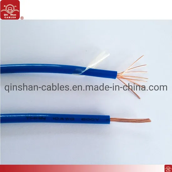 UL 6AWG 4AWG 3AWG 2AWG 1AWG Thhn/Thwn CCA Wire Nylon Sheath Building Cable