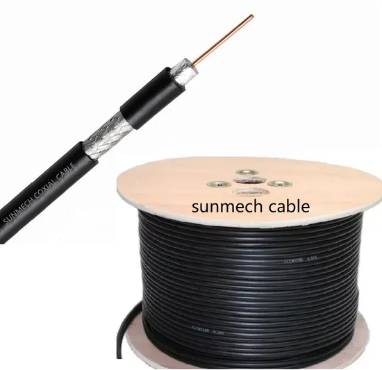 Rg58 Rg59 with Power CATV/CCTV Cable 75ohm Rg11 Kx6 Communication Data Cable RG6 Coaxial TV Cable