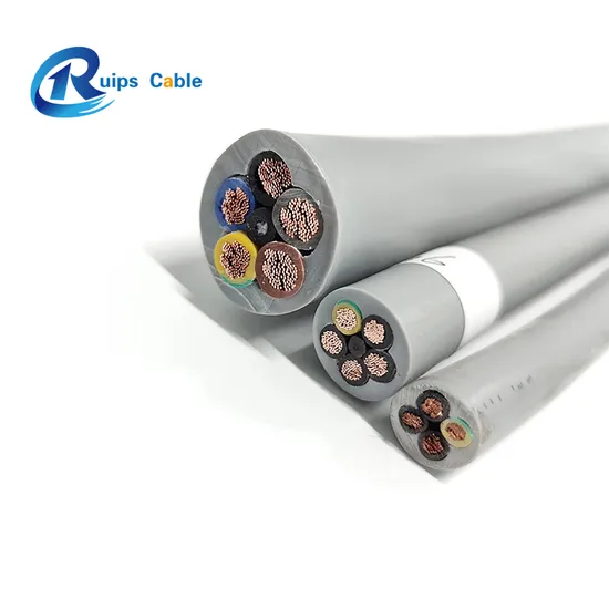 Industrial Wire Yy LSZH/Cy/Sy 0.75mm/1.5mm/2.5mm Tinned Copper Braid Shielded Halogen-Free Flexible Control Cable