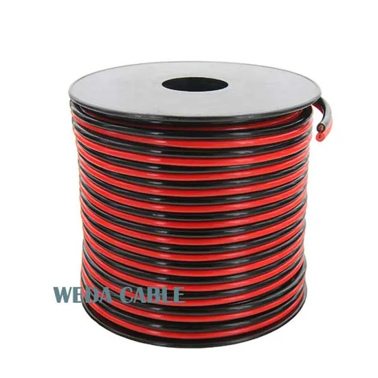Rvb Twin Parallel Flat Transparent Speaker Auido Wire Cable 1.0mm 1.5mm 2.5mm 4mm