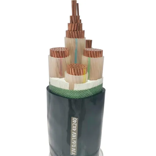 Low Voltage 0.6/1kv 4 Core 4X240mm 4X240mm2 4cx240mm2 XLPE/PVC LV Copper Power Wire Cable